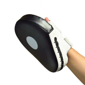 Sanda Hand Target - PU anyag, 0,2 kg, vastagodott ívelt modell