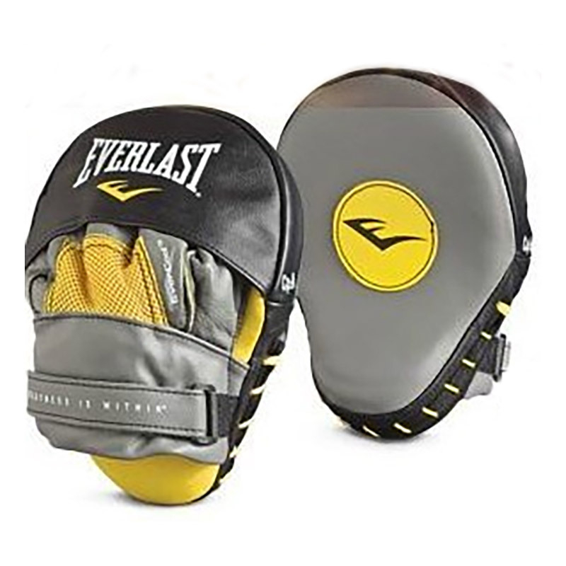 Boxkezeli célpont bokszhoz – Sanda, Muay Thai, Taekwondo – PU anyag, függőleges ívű cél, 0,32 kg, 2 darab készlet