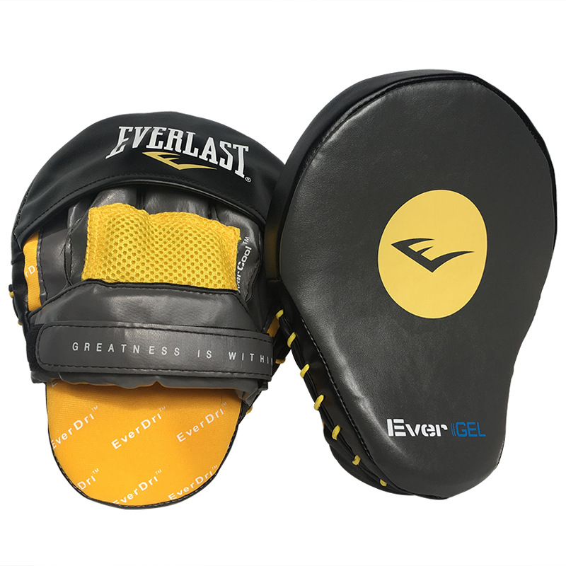 Boxkezeli célpont bokszhoz – Sanda, Muay Thai, Taekwondo – PU anyag, függőleges ívű cél, 0,32 kg, 2 darab készlet