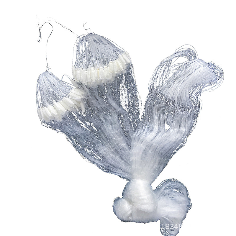 Water Eagle nejlon egyrétegű úszó horgászháló