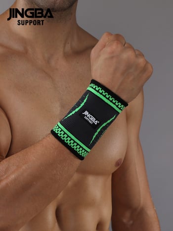 JINGBA Zaštita zgloba za više sportova – najlon, zaštita zgloba, za odrasle, košarka, tenis, boksa, badminton, dizanje utega, Bracer