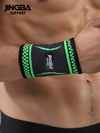 JINGBA Zaštita zgloba za više sportova – najlon, zaštita zgloba, za odrasle, košarka, tenis, boksa, badminton, dizanje utega, Bracer