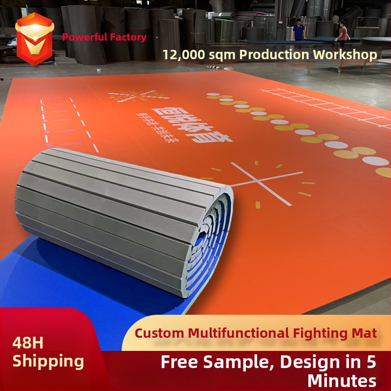 Taekwondo podložka, bezšvová XPE povrch, tlmiaca podložka pre bojové umenia