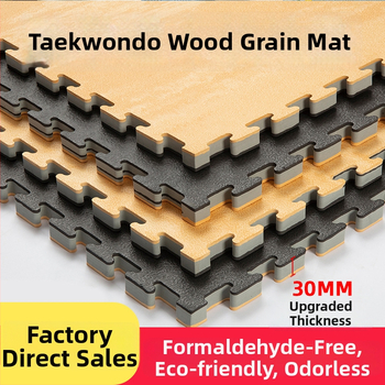 Taekwondo podložka EVA pena, štvorcový tvar, mriežkový vzor, umývateľná