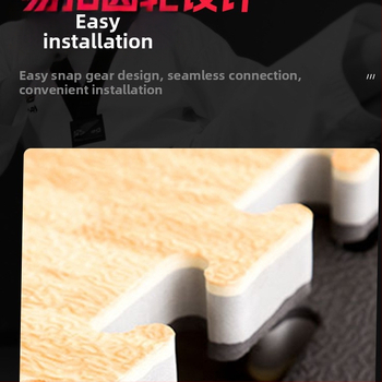 Taekwondo podložka EVA pena, štvorcový tvar, mriežkový vzor, umývateľná