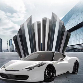 Автомобилен филм за стъкло с керамично наноинорганично покритие, висока изолация 99%, UV защита 99%, пропускливост 5-80%, защита срещу експлозия