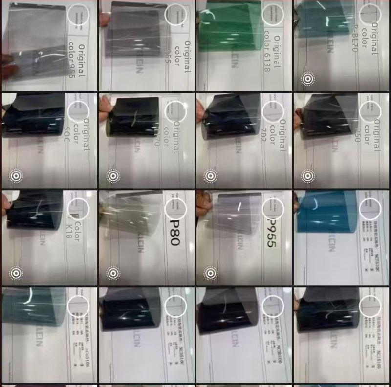 Automobilový film na sklá s keramickým nanoinorg. povlakom, vysoká izolácia 99%, UV ochrana 99%, priepustnosť 5-80%, proti výbuchu