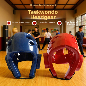 Ochranná prilba na hlavu z NBR peny, univerzálna pre Taekwondo, Sanda a Karate; ochrana uší; dizajn proti kolíziám.
