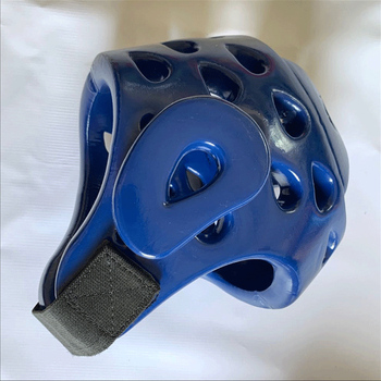 Защитно шлемче за глава с NBR пяна, универсално за Таекуондо, Санда и Карате; ушна защита; антиударен дизайн.