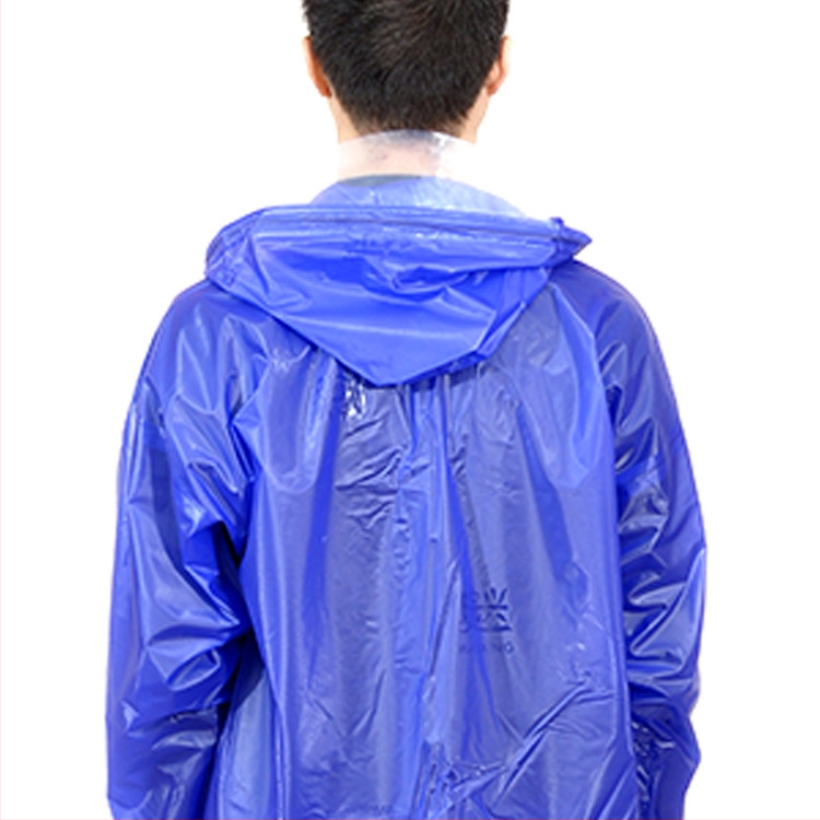 Rain Tour rozdelený plášť do dažďa pončo PVC, hrúbka látky 0,15, pre dospelých