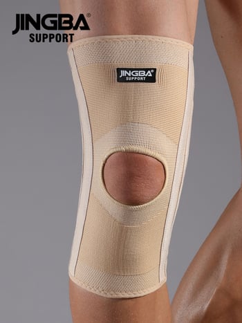 Коленни протектори със пружинна опора от найлон-еластан-латекс за възрастни – защитно оборудване за баскетбол, футбол, тичане и други спортове на открито