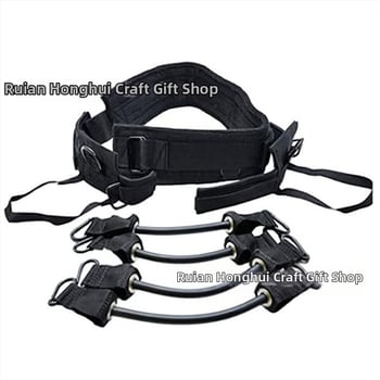 Luting set za trening nogu s elastičnim užetom i otporom trakom za čučnjeve i eksplozivnu snagu