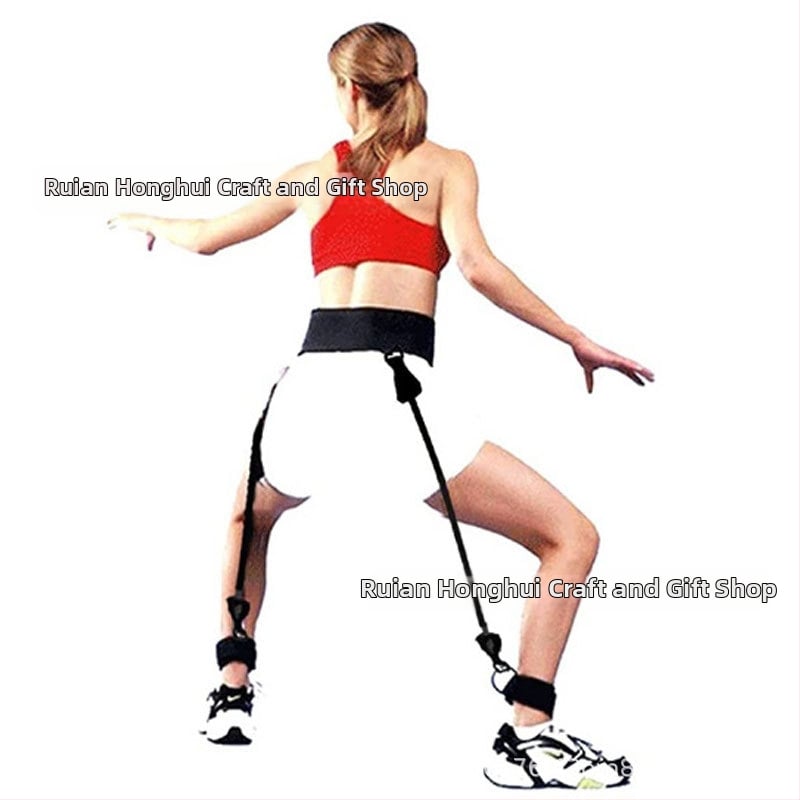 Luting set za trening nogu s elastičnim užetom i otporom trakom za čučnjeve i eksplozivnu snagu