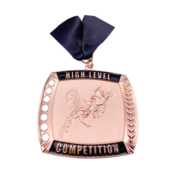 Medalie metalică personalizabilă cu placare aurie pentru competiții de atletism, maraton și taekwondo, cu imprimare a logo-ului