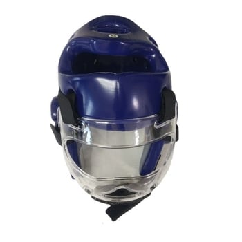 Таеквондо защита на главата, прозрачна разглобяема маска за лице, PP материал, марка Botai, пакет 50