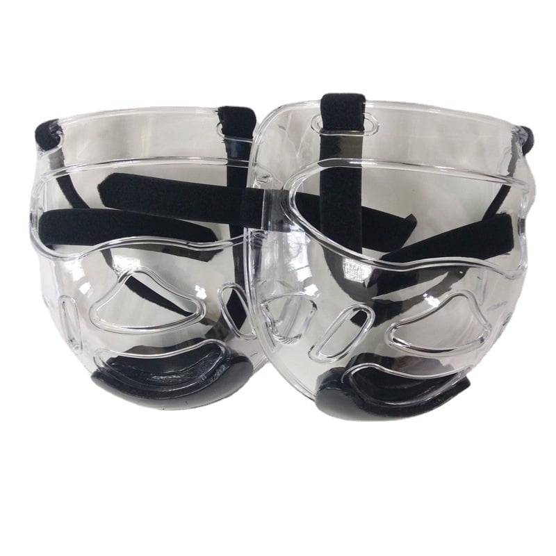 Таеквондо защита на главата, прозрачна разглобяема маска за лице, PP материал, марка Botai, пакет 50