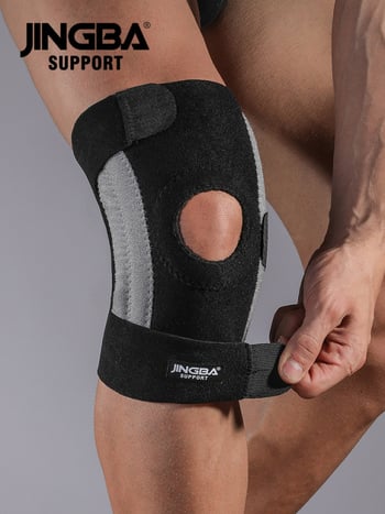 Наколенник от неопрен със пружинна опора за възрастни – защита за баскетбол, бягане, тежка атлетика и планински туризъм