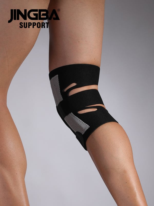 Наколенник от неопрен със пружинна опора за възрастни – защита за баскетбол, бягане, тежка атлетика и планински туризъм