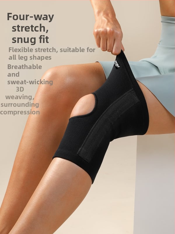 Коленни протектори за възрастни с пружинна опора от найлон/спандекс/латекс за мултиспорт