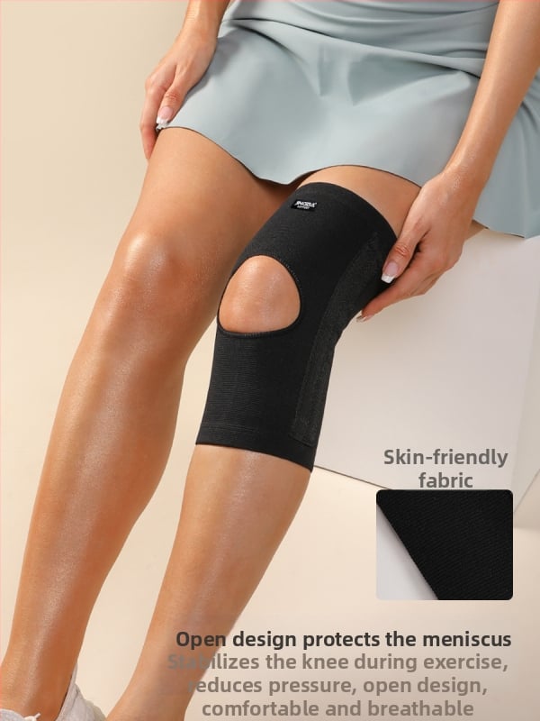 Коленни протектори за възрастни с пружинна опора от найлон/спандекс/латекс за мултиспорт