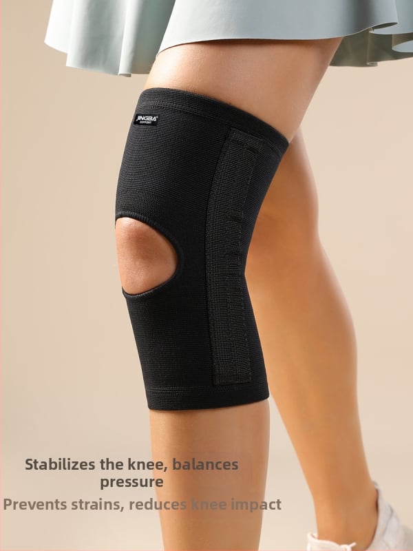 Коленни протектори за възрастни с пружинна опора от найлон/спандекс/латекс за мултиспорт
