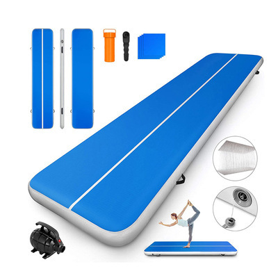 Φουσκωτό γυμναστικό χαλάκι από PVC, μάρκα Huasheng, συσκευασία 11 kg, αθλητικό στρώμα