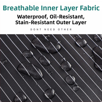 Ποδιά – αδιάβροχο συνθετικό ύφασμα, χωρίς μανίκια, μοντέρνος μινιμαλιστικός σχεδιασμός