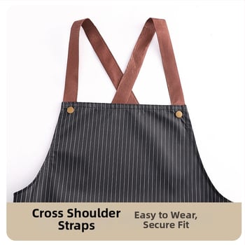 Ποδιά – αδιάβροχο συνθετικό ύφασμα, χωρίς μανίκια, μοντέρνος μινιμαλιστικός σχεδιασμός