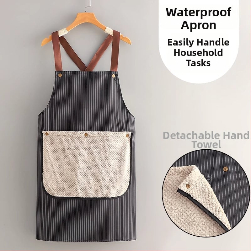 Ποδιά – αδιάβροχο συνθετικό ύφασμα, χωρίς μανίκια, μοντέρνος μινιμαλιστικός σχεδιασμός