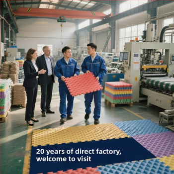 Δάπελα γυμναστηρίου με σύνδεση, με αφρώδη απορρόφηση, PE+EVA σύνθεση, για Ταεκβοντό, γυμναστήριο και αθλητικές προπονήσεις