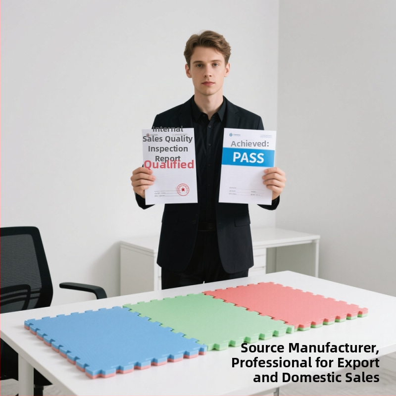 Δάπελα γυμναστηρίου με σύνδεση, με αφρώδη απορρόφηση, PE+EVA σύνθεση, για Ταεκβοντό, γυμναστήριο και αθλητικές προπονήσεις