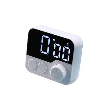 Кухненски цифров таймер, магнитен стенен монтаж, обратно отброяване 99:59, LED дисплей, батерийно захранване
