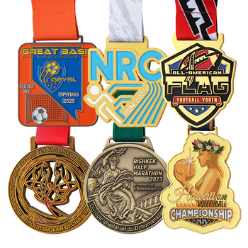 Μεταλλικά μετάλλια μαραθωνίου – προσαρμόσιμα, κράμα ψευδαργύρου, χύτευση με καλούπια, κρεμαστό σχέδιο, ανθρωπόμορφο σχήμα