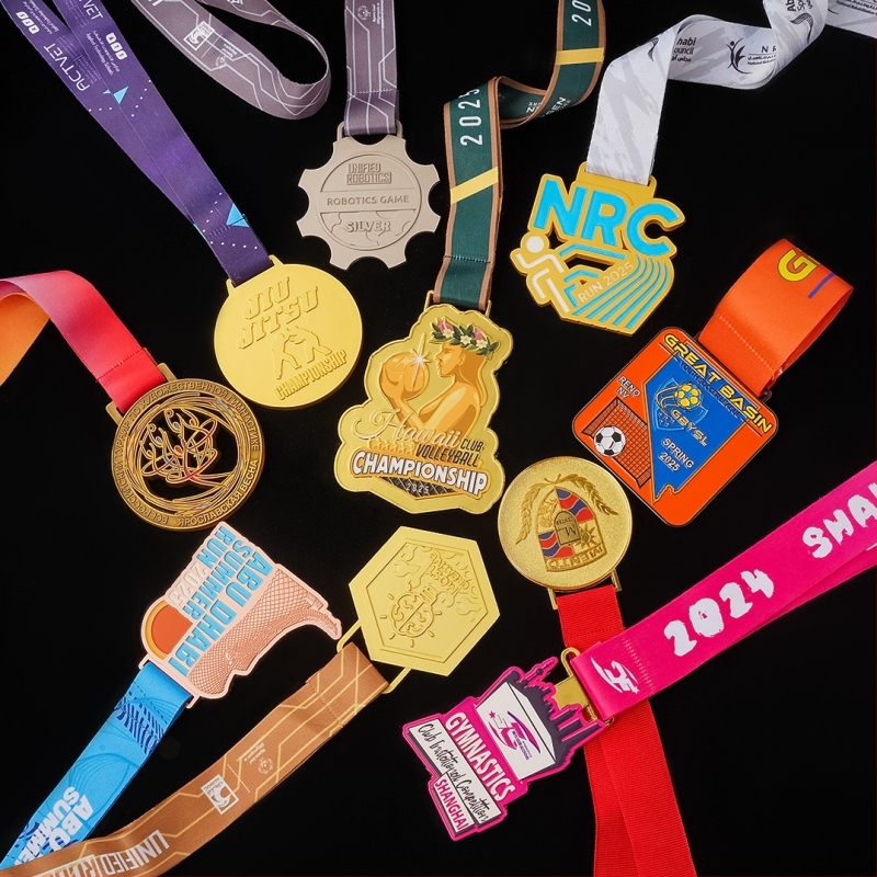 Μεταλλικά μετάλλια μαραθωνίου – προσαρμόσιμα, κράμα ψευδαργύρου, χύτευση με καλούπια, κρεμαστό σχέδιο, ανθρωπόμορφο σχήμα