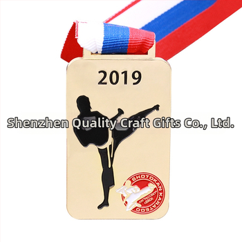 Ταε Κβοντό Μετάλλιο Πλακέτα – Προσαρμοσμένο Κράμα, Ανάγλυφη Διακοσμητική Πλακέτα Τοίχου, Αναμνηστικό Μετάλλιο, Προαιρετική Συσκευασία