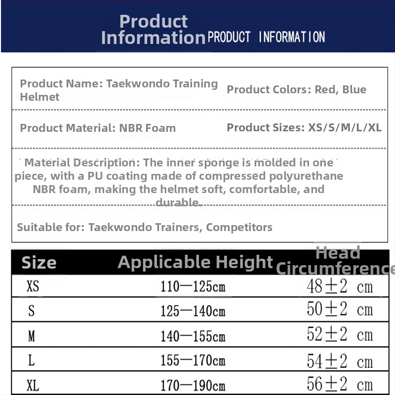 Bonchi ochrana hlavy — telo z peny, prilba pre všeobecné fitnes