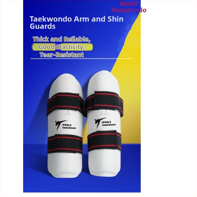 Комплект защита за таеквондо: защитни за крак, ръка и чатала, спонж материал, марка Brilliant Sports, пакет 50