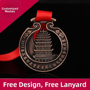 Μετάλλιο – Προσαρμόσιμο, ηλεκτροεπένδυση, κράμα ψευδάργύρου, σχήμα ζώου, κρεμαστό διακοσμητικό