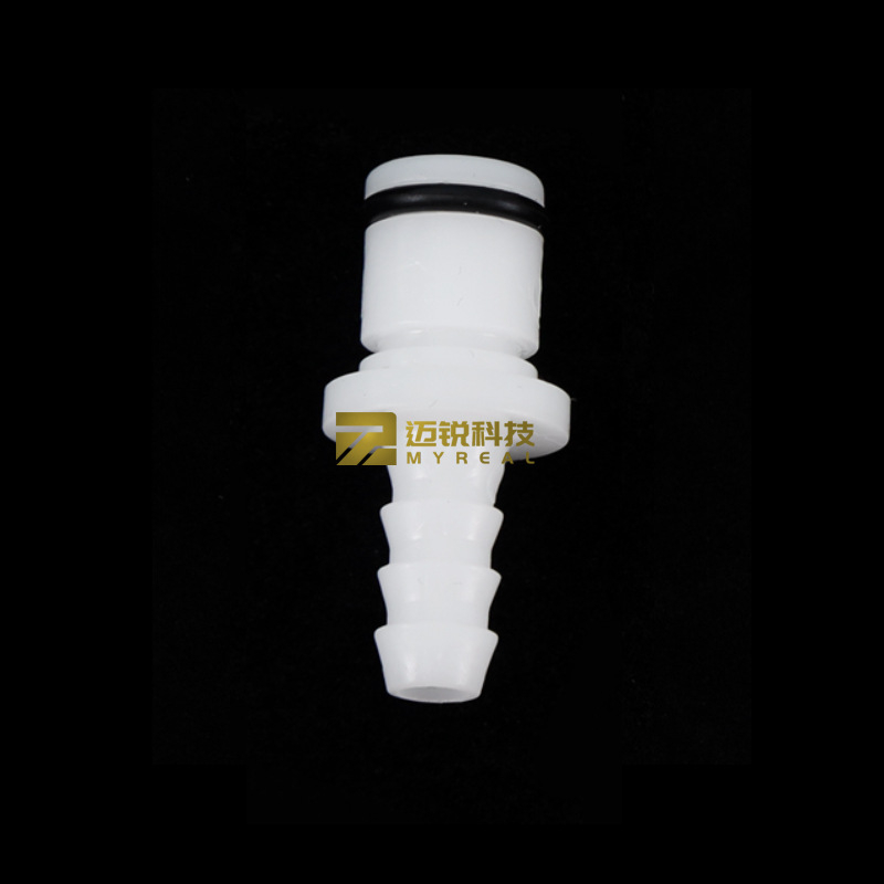 MJ CPC típusú gyorscsatlakozó szeleppel, POM anyagú, EPDM tömítőgyűrűvel, kozmetikai eszközökhez