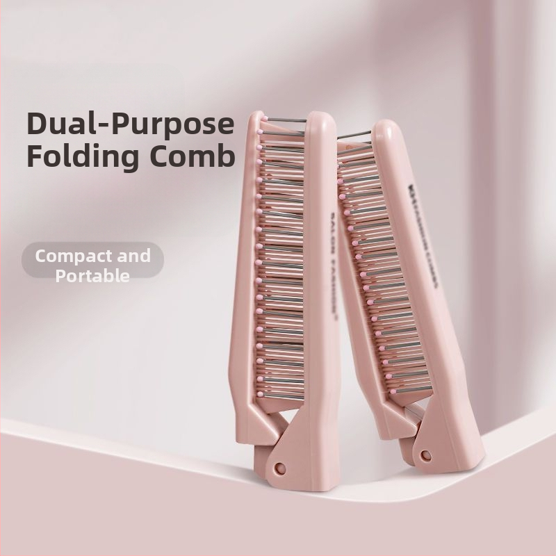 Pengyi skladací hrebeň s hustými zubami – živica, Číslo výrobku HPL, prenosný pre domáce použitie a cestovanie