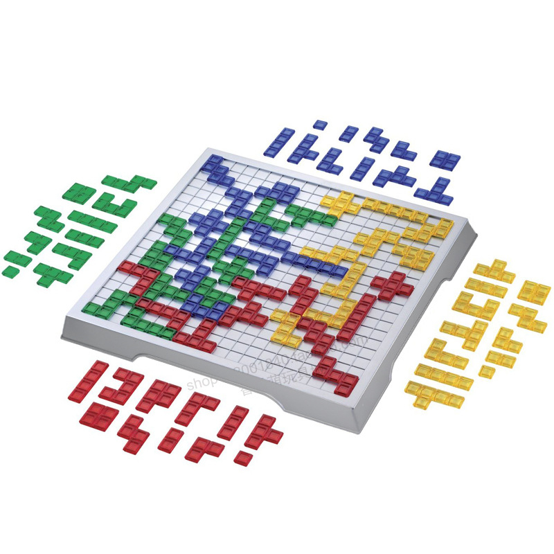Тетрис настолна игра с фигури на гладиатори – пластмасова, семейна игра за родители и деца, интерактивна и интелектуално развиваща