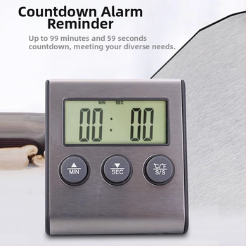 Ruisimai Kuchynský Digitálny Inteligentný Teplomer na Potraviny s Elektronickým Časovačom, Sonda do Rúry, Teplomer na Mäso a BBQ