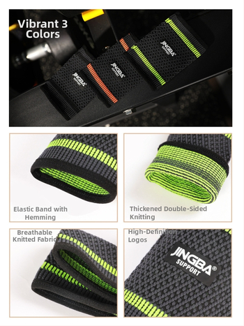 JINGBA спортна лента за китка, абсорбира пота и диша, нейлонова, за възрастни; подходяща за тенис на маса, бадминтон, тенис на корт и вдигане на тежести при тренировки на открито.