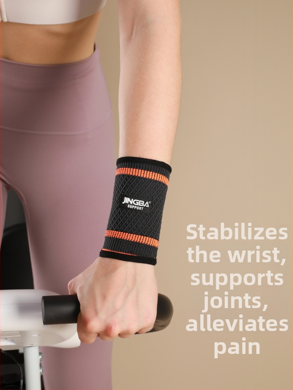 JINGBA спортна лента за китка, абсорбира пота и диша, нейлонова, за възрастни; подходяща за тенис на маса, бадминтон, тенис на корт и вдигане на тежести при тренировки на открито.
