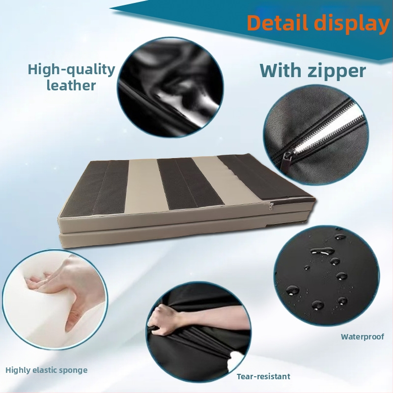 Fitness podložka na stenu – skladacia, hrubšia na brušné cvičenia, ochrana steny, Pearl Cotton