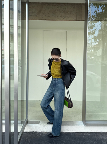 Traperice ravnog kroja, visoki struk, 95% pamuk, jesen 2025