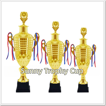 Μεταλλικό Τρόπαιο Γραφείου – Αθλητικά Πρωταθλήματα (Ταεκβοντό, Πυγμαχία, Μπάσκετ, Ποδόσφαιρο) με Πλαστικό Μετάλλιο