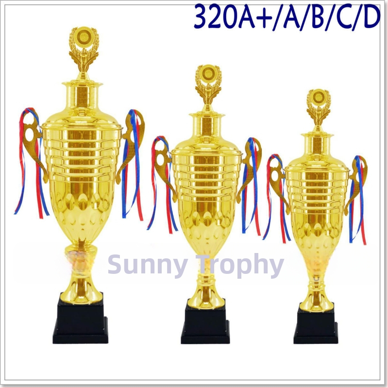 Μεταλλικό Τρόπαιο Γραφείου – Αθλητικά Πρωταθλήματα (Ταεκβοντό, Πυγμαχία, Μπάσκετ, Ποδόσφαιρο) με Πλαστικό Μετάλλιο