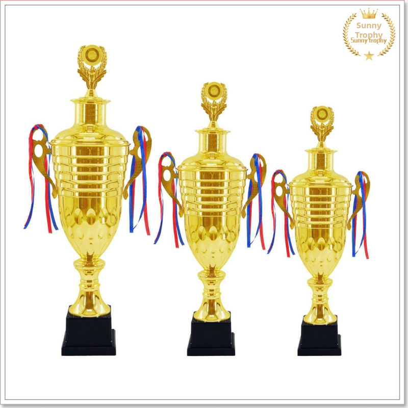 Μεταλλικό Τρόπαιο Γραφείου – Αθλητικά Πρωταθλήματα (Ταεκβοντό, Πυγμαχία, Μπάσκετ, Ποδόσφαιρο) με Πλαστικό Μετάλλιο