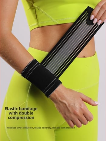 Защита за китката за възрастни – нейлонова протекторна гривна с обвивка и компресия за спорт на открито (баскетбол, футбол, тенис, бокс, бягане)